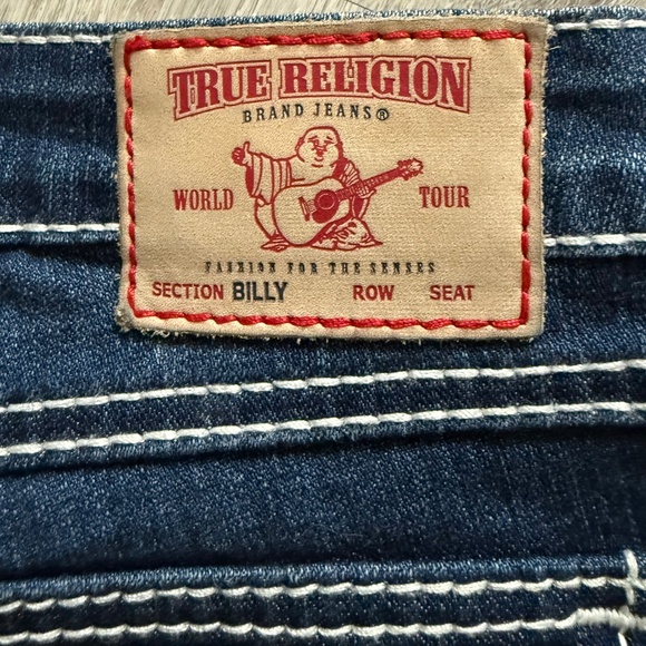 TRUE RELIGION Women’s Billy General Lee Rosewood Jeans Size 26 NWT - Picture 10 of 16